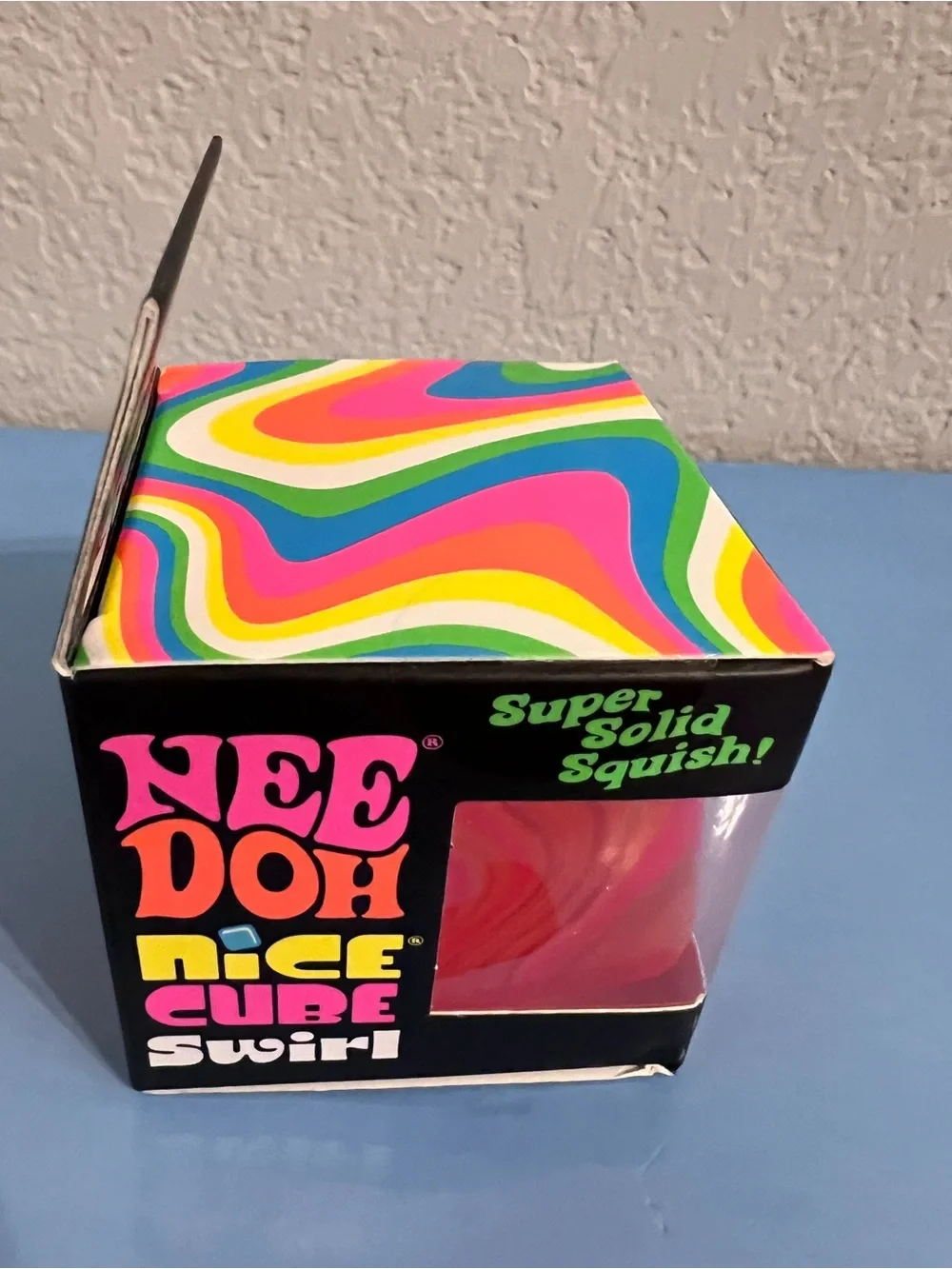 Authentic Rare color Swirl Nice Cube - Red and Orange Swirl🧡🧊❤️🧊🧡🧊❤️